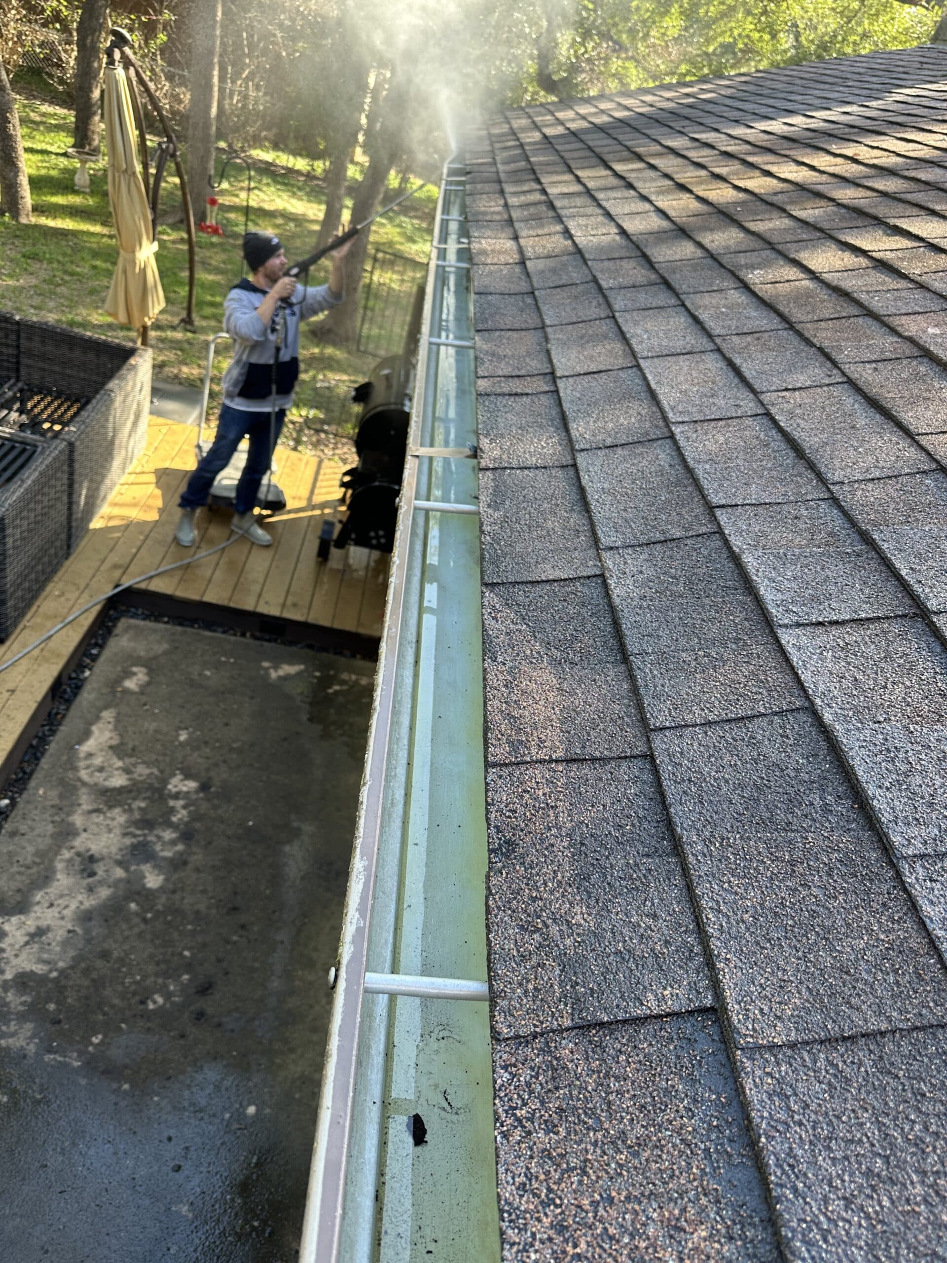 Gutter Cleaning After 5